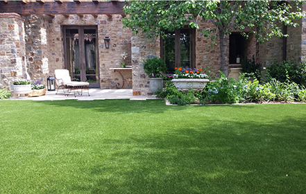 Front Yard Artificial Grass Installation